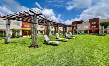 🏡 *ESTRENA CASA EQUIPADA CON ROOF GARDEN EN COND CON ALBERCA Y SEGURIDAD 24 HRS* ‼️