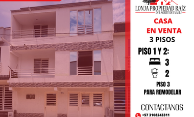 CASA EN VENTA EN CARTAGO VALLE
