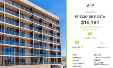 Lusanta Departamento en renta