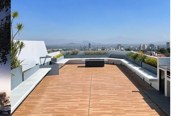 PENTHOUSE A LA VENTA EN VERTICALIA DESIERTO, ALVARO OBREGON, REMATE