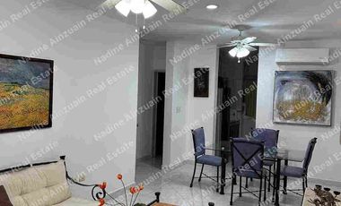 LISTO PARA OCUPAR, SE RENTA DEPARTAMENTO TOTALMENTE AMUEBLADO, 2 RECÁMARAS, UBICADO EN BENITO JUÁREZ NORTE, MÉRIDA, YUCATÁN.