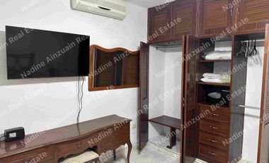 LISTO PARA OCUPAR, SE RENTA DEPARTAMENTO TOTALMENTE AMUEBLADO, 2 RECÁMARAS, UBICADO EN BENITO JUÁREZ NORTE, MÉRIDA, YUCATÁN.