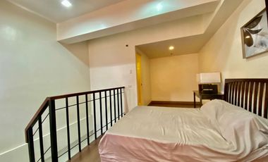 Affordable Furnished Loft type condo unit for rent in Mabolo Garden Flats Cebu City with Parking