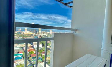 Affordable Furnished Loft type condo unit for rent in Mabolo Garden Flats Cebu City with Parking