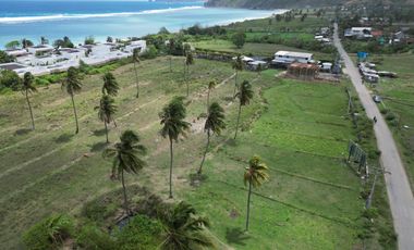 Beachfront land in Torok Aik Beleq near Amber Resort