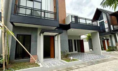 RUMAH MODERN SCANDINAVIAN 2 LANTAI ELEGAN DALAM PERUMAHAN DI POTORONO BANGUNTAPAN