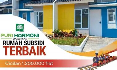 Rumah Di Stasiun Tigaraksa Cicilan 1 juta Subsidi negara