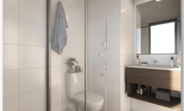 Departamento 1D1B | 37  m² | 2762 UF ✅ Crédito aprobado hasta el 80% – ¡No pagas pie!