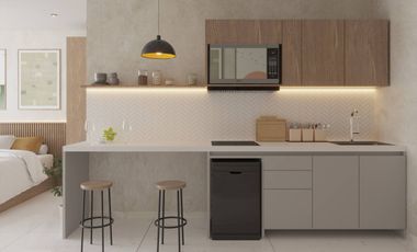 Estudio en Condominio Sunset con Amenidades Exclusivas