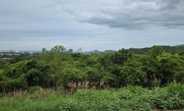 Sea View 4 Rai (6400 sq.m.) Land Plot near mountain for Sale at Huahin Soi 88, Price 8 M Baht per rai