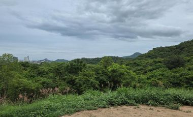 Sea View 4 Rai (6400 sq.m.) Land Plot near mountain for Sale at Huahin Soi 88, Price 8 M Baht per rai