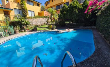 Las Palmas Cuernavaca Casa En Venta En Condominio 3 Recamaras