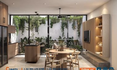 Departamento de 2 recámaras en Temozon Norte - Preventa agosto 2026