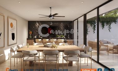 Departamento de 2 recámaras en Temozon Norte - Preventa agosto 2026