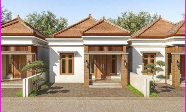 Dekat Bandara YIA, Rumah Kulon Progo di Jl. Daendels Model Bali Style