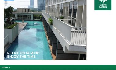 Jual Murah Apartemen Pacific Garden Alam Sutera Lantai 37 Studio