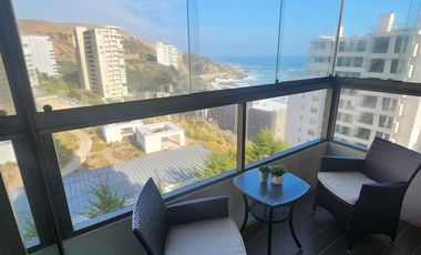 Venta en Costa Brava Concón depto 2H2B1E a pasos de playa Los Lilenes, Hipocampo y el bello Campo Dunar de Concón