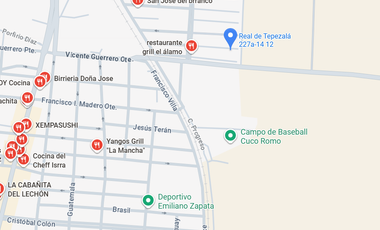 Calle Real De Tepezala, Santa Isabel Pabellón De Arteaga Aguascalientes.