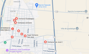 Calle Real De Tepezala, Santa Isabel Pabellón De Arteaga Aguascalientes.