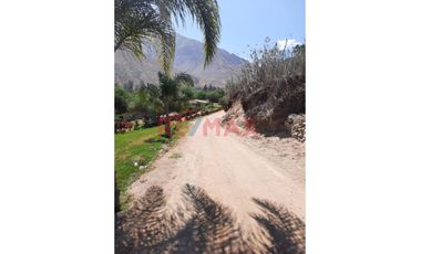 Venta De Terreno Rustico En Santa Rosa De Quives Los Molles