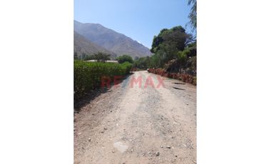 Venta De Terreno Rustico En Santa Rosa De Quives Los Molles