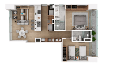 Se Renta Departamento en Coyoacán Urbano Park