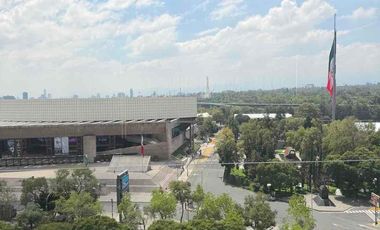 Rento departamento amueblado 346m 3 recámaras cuarto tele cuarto servicio