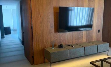 Rento departamento amueblado 346m 3 recámaras cuarto tele cuarto servicio