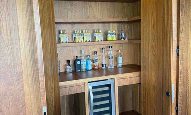 Rento departamento amueblado 346m 3 recámaras cuarto tele cuarto servicio