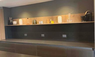 Rento departamento amueblado 346m 3 recámaras cuarto tele cuarto servicio