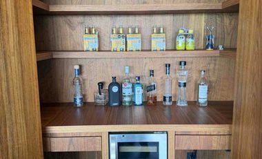 Rento departamento amueblado 346m 3 recámaras cuarto tele cuarto servicio