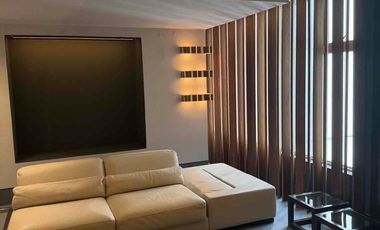 Rento departamento amueblado 346m 3 recámaras cuarto tele cuarto servicio