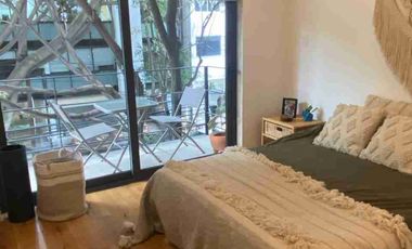 Rento Departamento c balcon a SIN MUEBLES Río Amazonas Cuauhtemoc