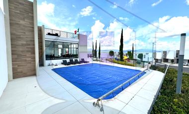 VENTA ZIBATA CASA 3 RECAMARAS Y SALA DE TV DENTRO DE PRIVADA CON ALBERCA