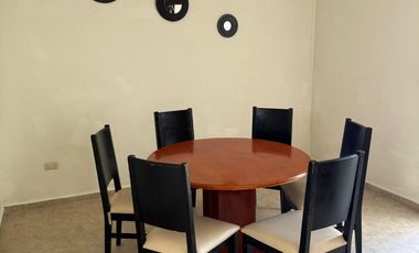 Casa de tres recámaras en renta, en Chicxulub Puerto