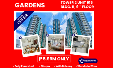 1BR Condo with Balcony at MesaVirre Garden Bacolod City