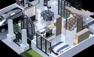 RUMAH CLASIC MODERN 3 KAMAR DEPAN MALL MBK KEDATON