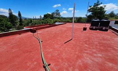 CASA DE CAMPO EN COTO CARRETERA A CHAPALA 4 RECS TERRAZAS Y ALBERCA.