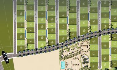 VENDO TERRENO EN LA URBANIZACIÓN BRICEÑO BEACH FRENTE A BAHÍA DE CARAQUEZ