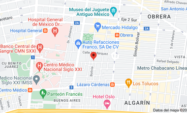 SE VENDE DEPARTAMENTO EN COL. DOCTORES, CDMX