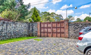CASA EN RENTA EN HÉROES 1910, TLALPAN, RODEADA DE BOSQUE