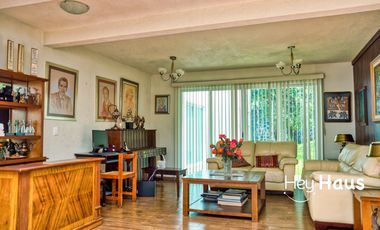 CASA EN RENTA EN HÉROES 1910, TLALPAN, RODEADA DE BOSQUE