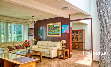 CASA EN RENTA EN HÉROES 1910, TLALPAN, RODEADA DE BOSQUE