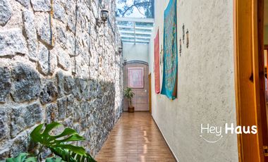 CASA EN RENTA EN HÉROES 1910, TLALPAN, RODEADA DE BOSQUE