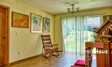 CASA EN RENTA EN HÉROES 1910, TLALPAN, RODEADA DE BOSQUE