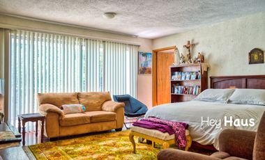 CASA EN RENTA EN HÉROES 1910, TLALPAN, RODEADA DE BOSQUE