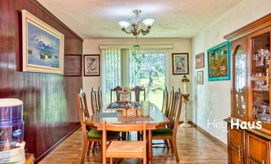 CASA EN RENTA EN HÉROES 1910, TLALPAN, RODEADA DE BOSQUE