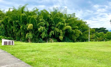 Extraordinario lote con 2053 m2 en Cerritos Condominio Campestre con vista al bosque al Bosque y a los Guaduales. Pereira.