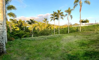 Oportunidad I Majestuoso lote con 2.088 m2 con vista a las montañas y nacimiento de agua en Combia Condominio Campestre. Pereira.