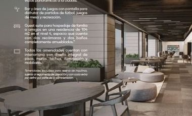 🏡 Departamento en venta en Guadalajara | 2 recámaras, 135 m²